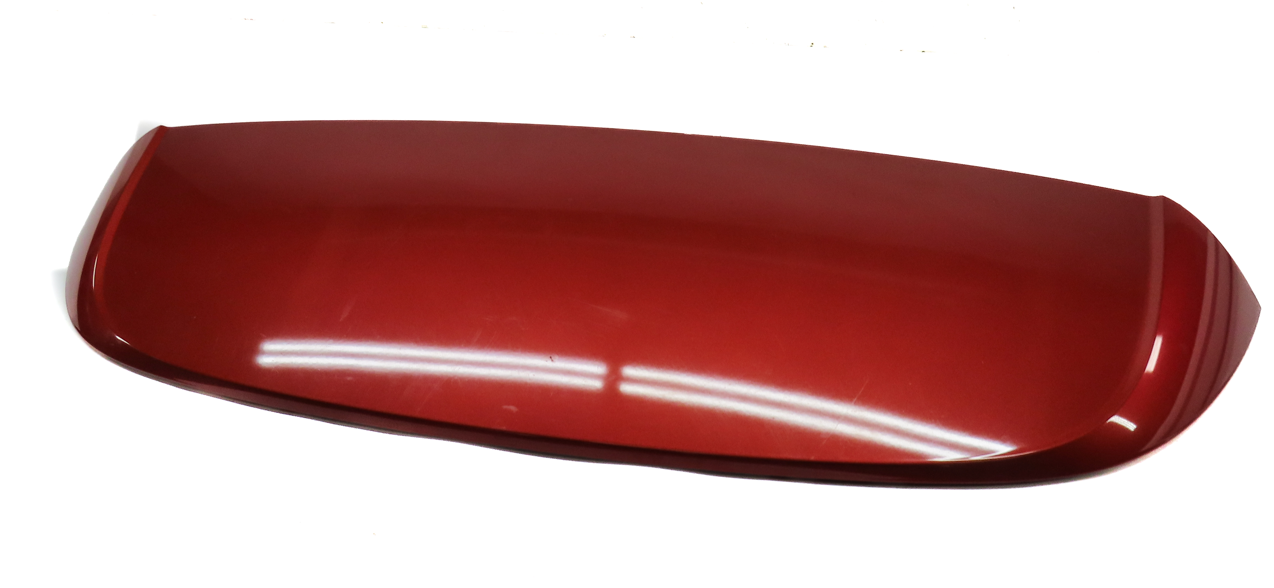 2018-2022 BMW X2 (F39) REAR UPPER TRUNK SPOILER WING COVER TRIM (ORANGE) — exact item pictured
